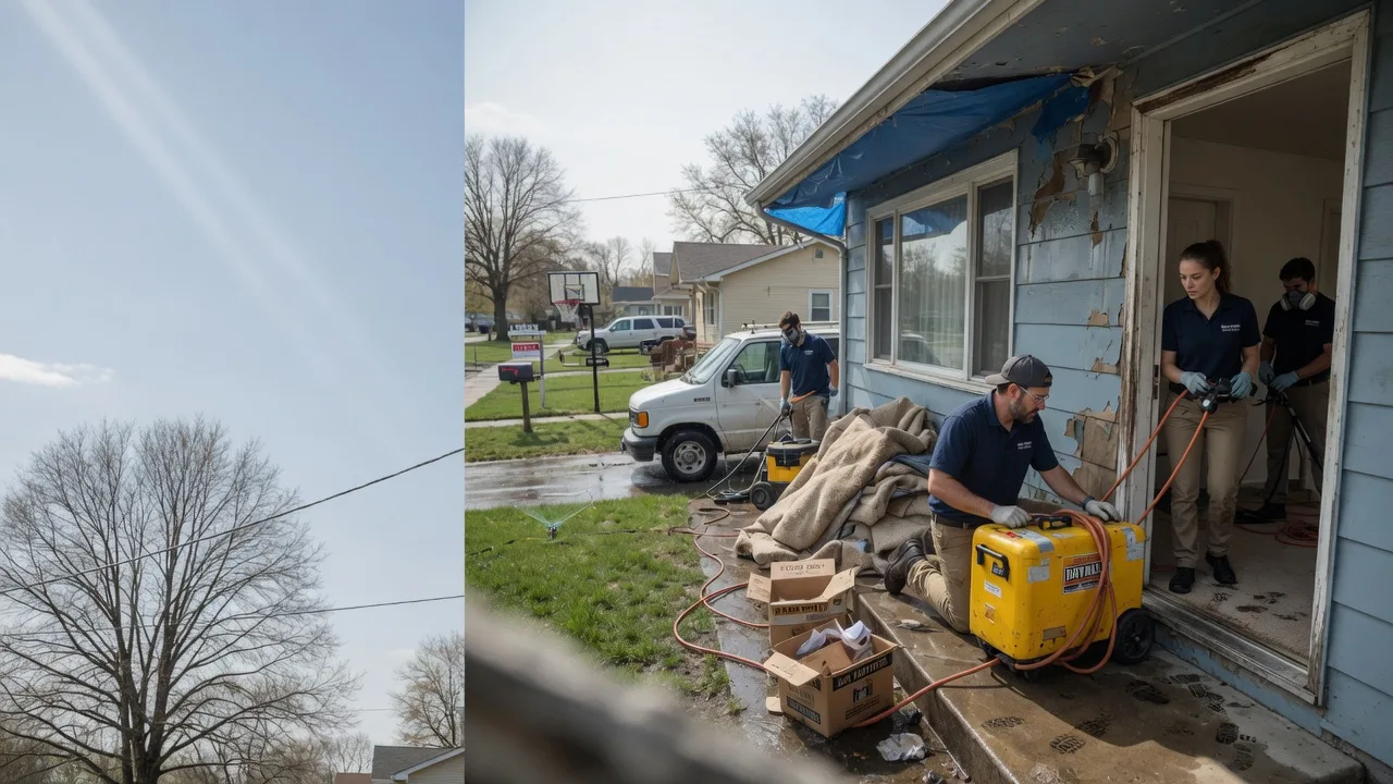 Basement Flood Cleanup in Elmo, UT near me
